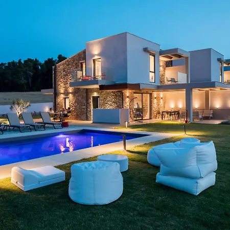Sani E Belli By Halu!, Villas With Private Pool Elani Exterior foto